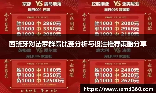 西班牙对法罗群岛比赛分析与投注推荐策略分享