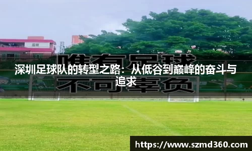 深圳足球队的转型之路：从低谷到巅峰的奋斗与追求